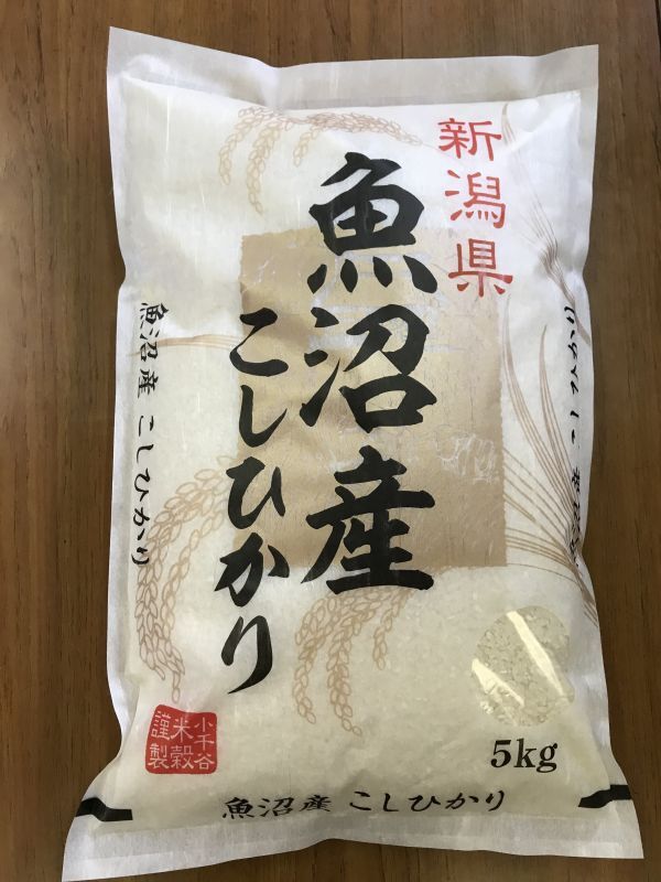 新潟農商 加治川産コシヒカリ 玄米 10kg